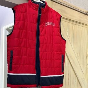 Angels Red and Black Men's Vest